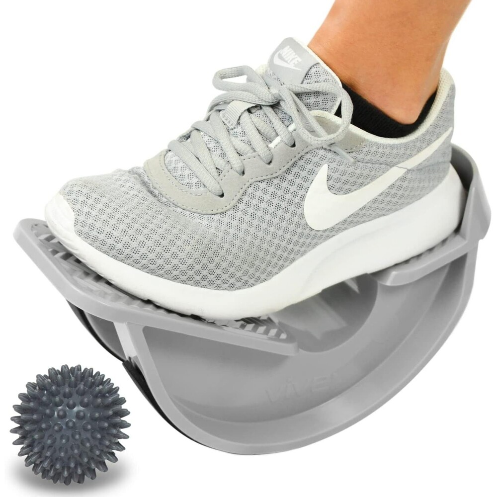 Vive Foot Rocker Calf Stretcher Achilles Tendinitis Standard Gray Heel Feet Shin